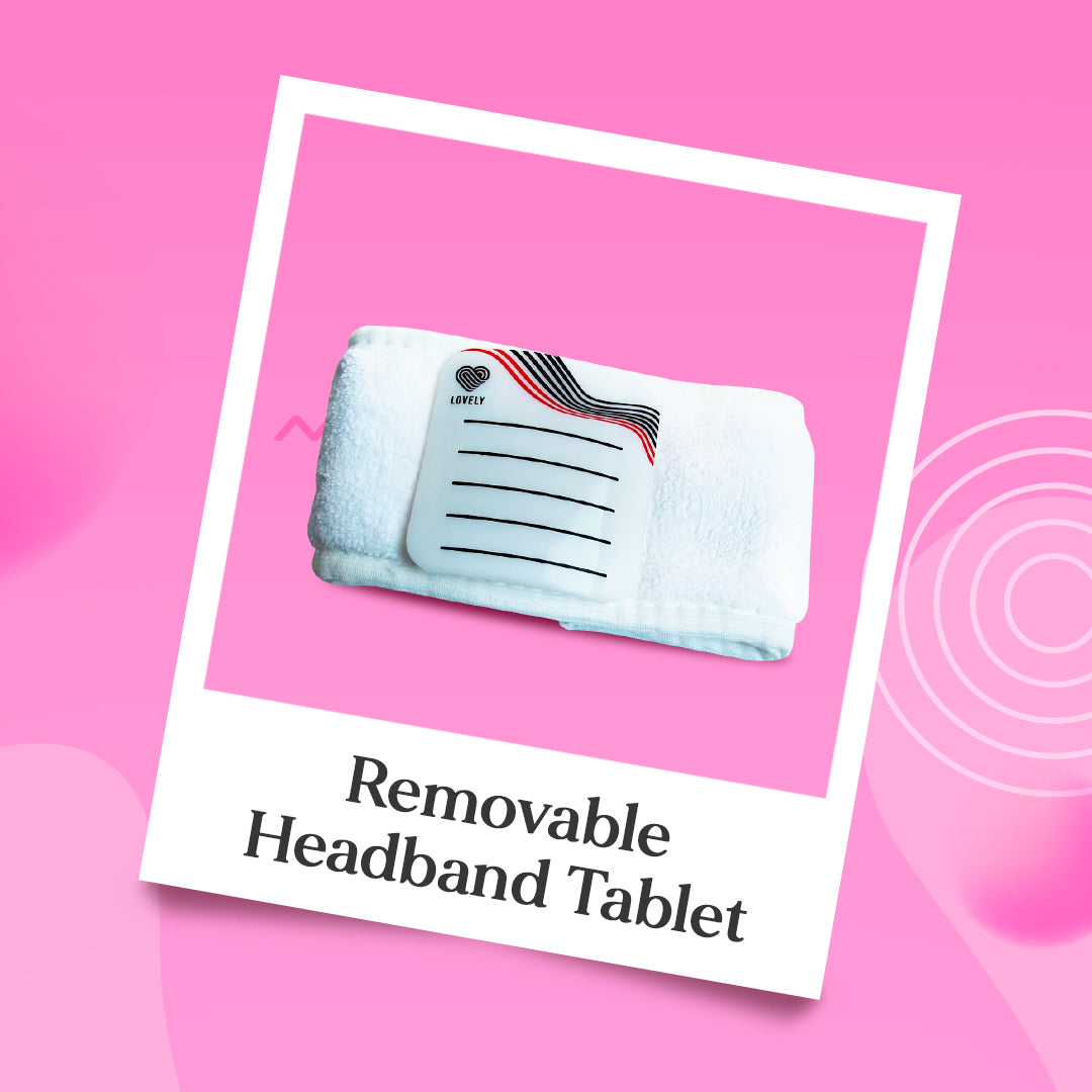 Removable Headband Tablet, Lovely 6 lines