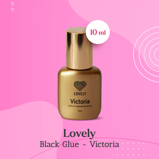 Black glue Lovely "Victoria", 10 ml
