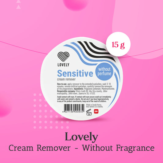 Cream Remover Lovely, Sensitive, 5 g