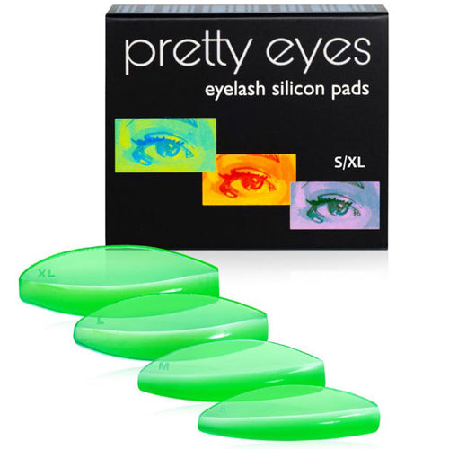 Lash Silicon Pads, Box Green S\XL, Pretty Eyes