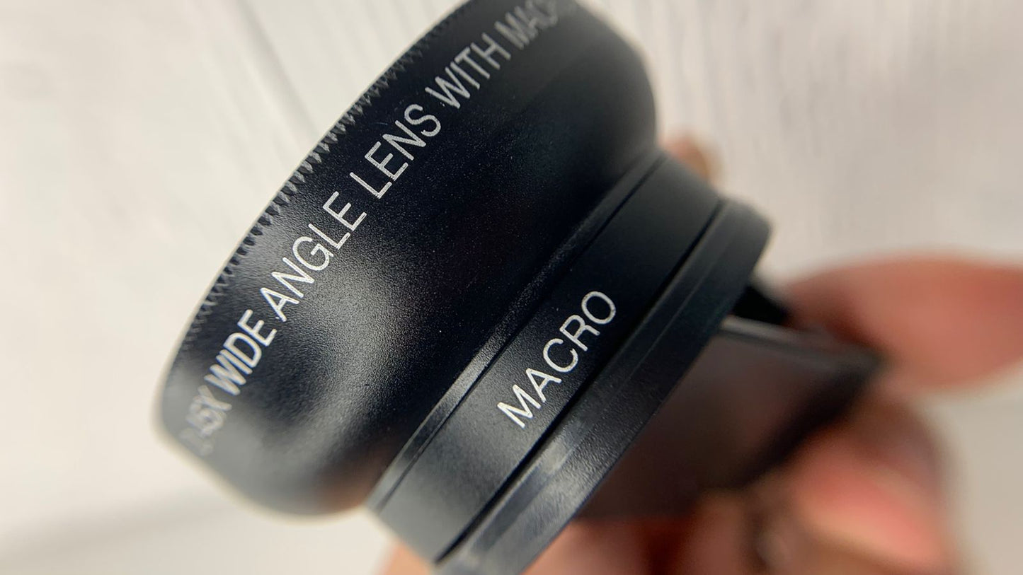 Phone lens, 0.45X  macro lens