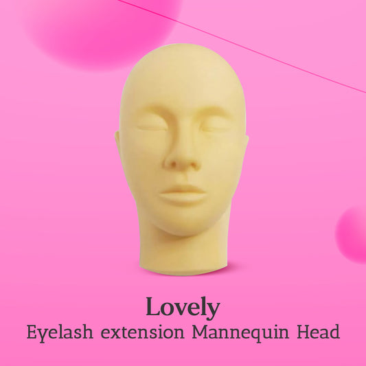 Mannequin head for Eyelash Extention, Lovely