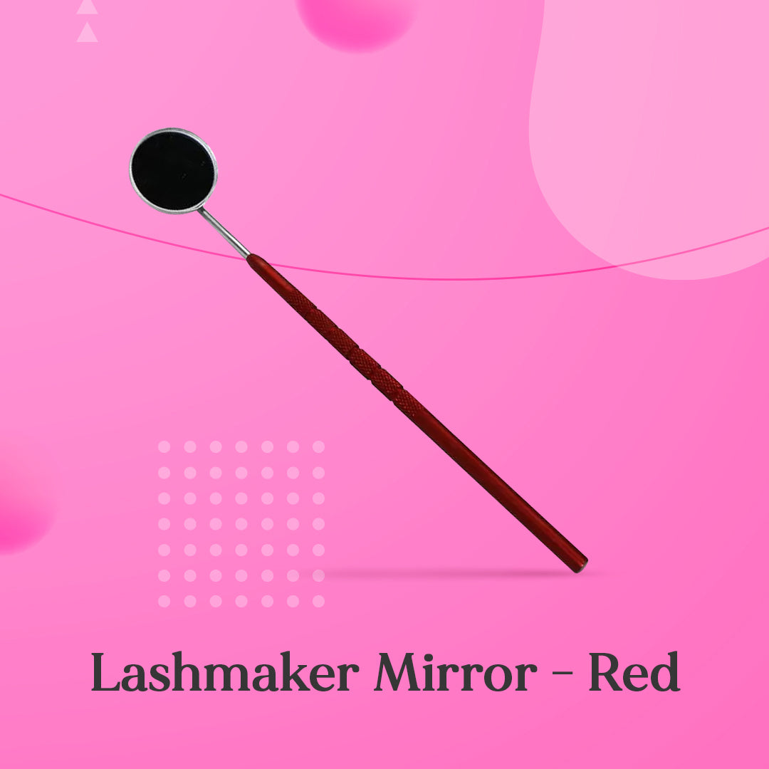 Eyelash Mirror Red, Lovely