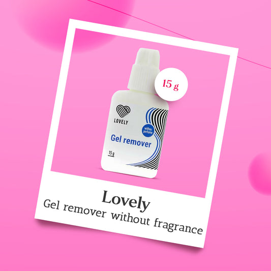 Gel remover Lovely without perfume, 15 g